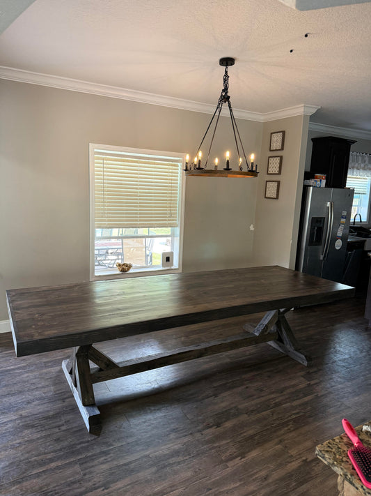 POPLAR Farmhouse Dining Table