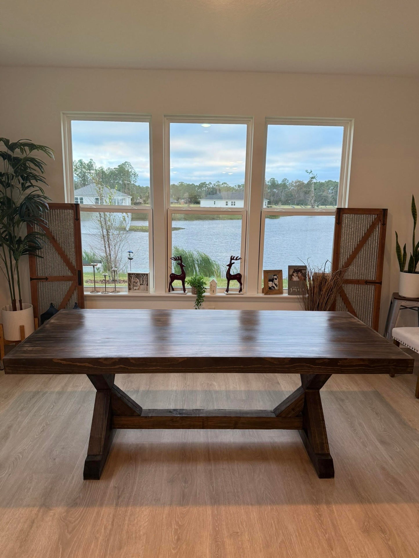 WALNUT Farmhouse Dining Table